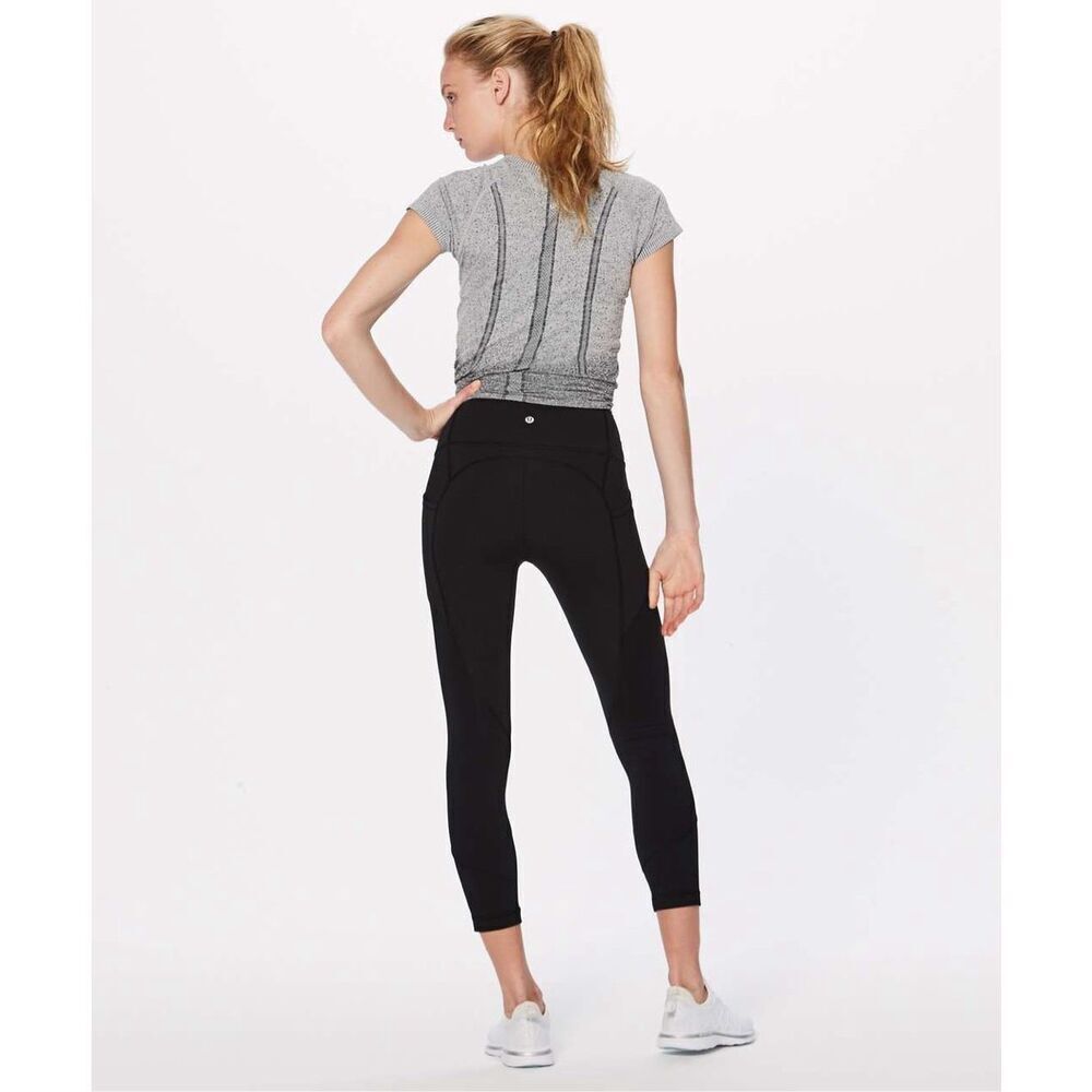 Lululemon All The Right Places Crop II *23" Black